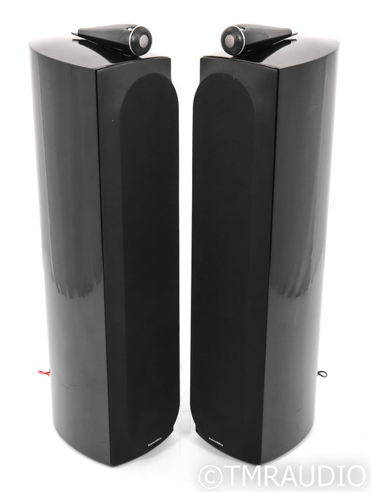 B&W 804 D3 Floorstanding Speakers; D-3; Piano Black Pair; Diamond