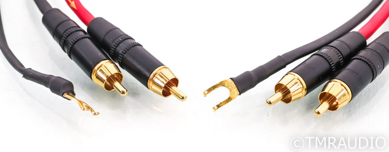 Nordost Blue Heaven RCA Phono Cables; 1.25m Tonearm Interconnect