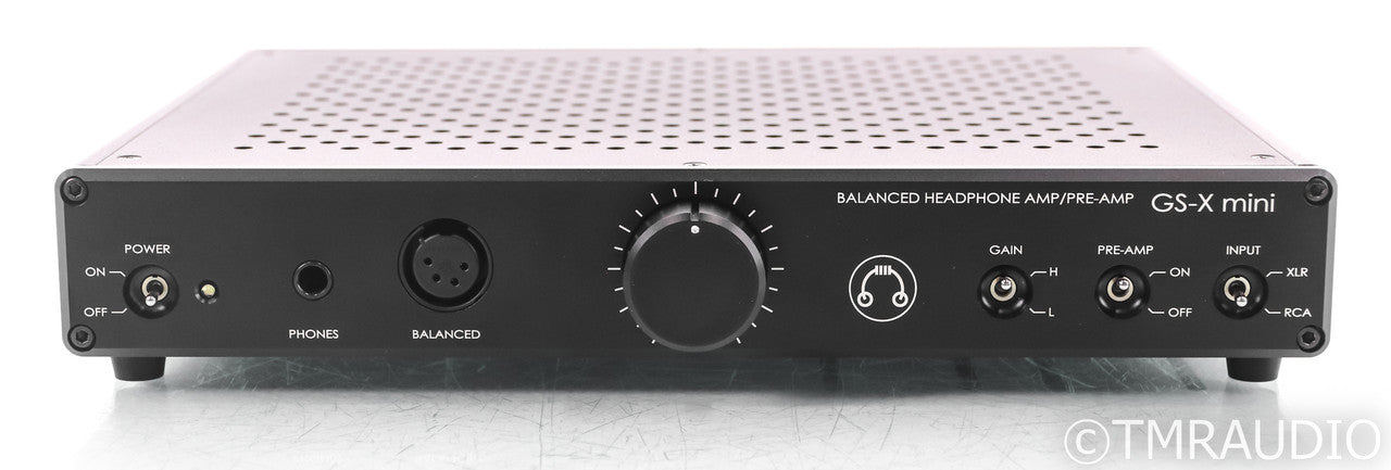 Headamp GS-X Mini Balanced Headphone Amplifier / Preamp; GSX; Black
