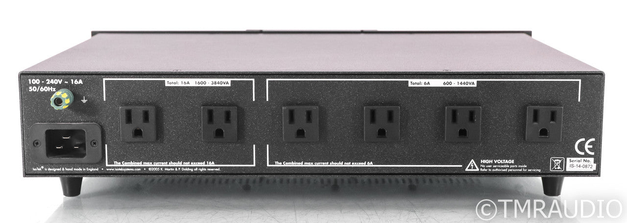 IsoTek EVO3 Sigmas AC Power Line Conditioner; EVO-3; Black
