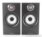 B&W 607 S2 Bookshelf Speakers; Black Ash Pair