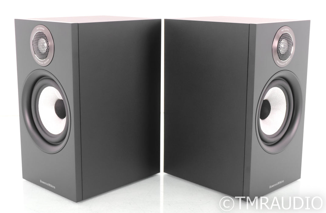 B&W 607 S2 Bookshelf Speakers; Black Ash Pair