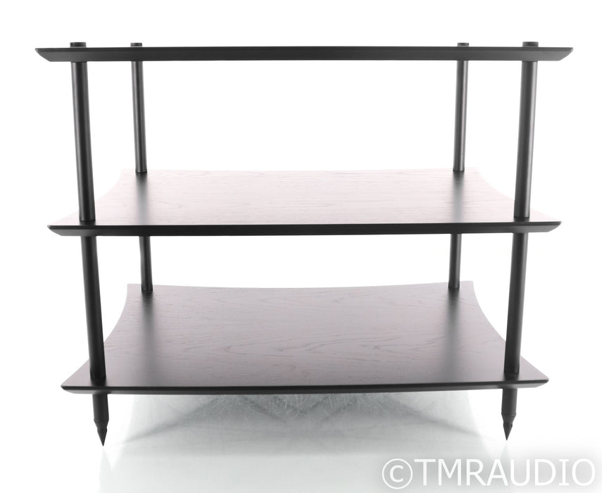 Quadraspire Q4 Evo 3 Shelf Rack; Black Bamboo