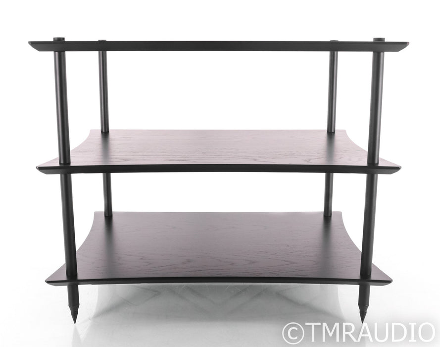 Quadraspire Q4 Evo 3 Shelf Rack; Black Bamboo