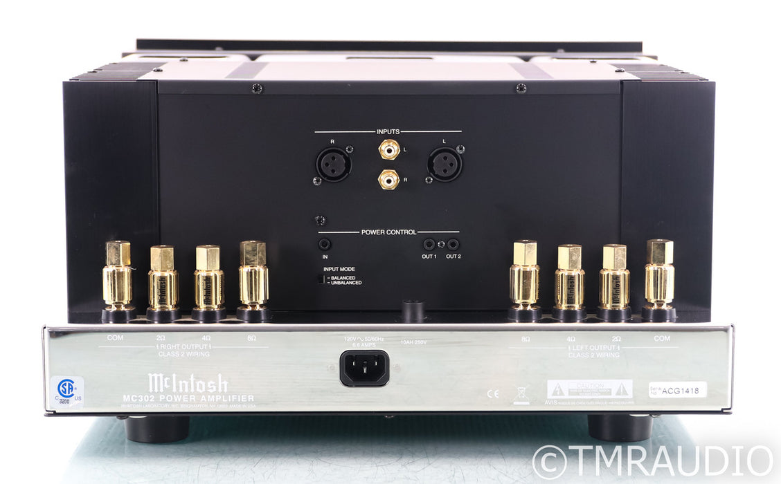 McIntosh MC302 Stereo Power Amplifier; MC-302