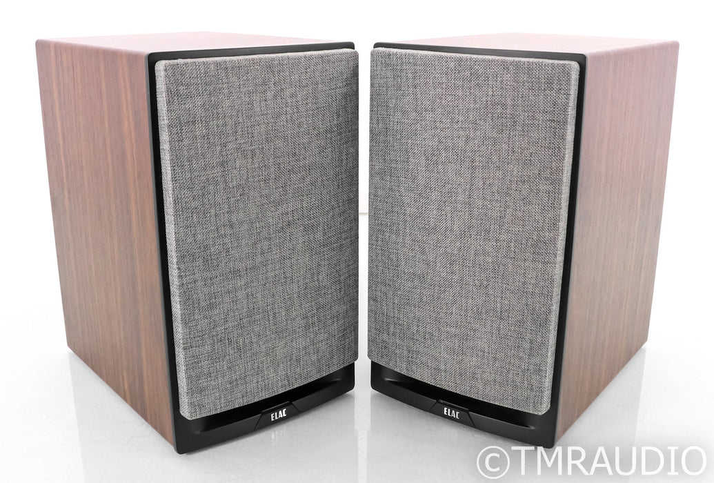 Elac Uni-Fi Reference UBR62 Bookshelf Speakers; Black & Walnut Pair