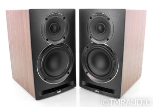 Elac Uni-Fi Reference UBR62 Bookshelf Speakers; Black & Walnut Pair
