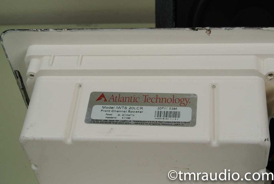 Atlantic Technology System 20 IWTS-20 LCR LCR In-wall Speakers