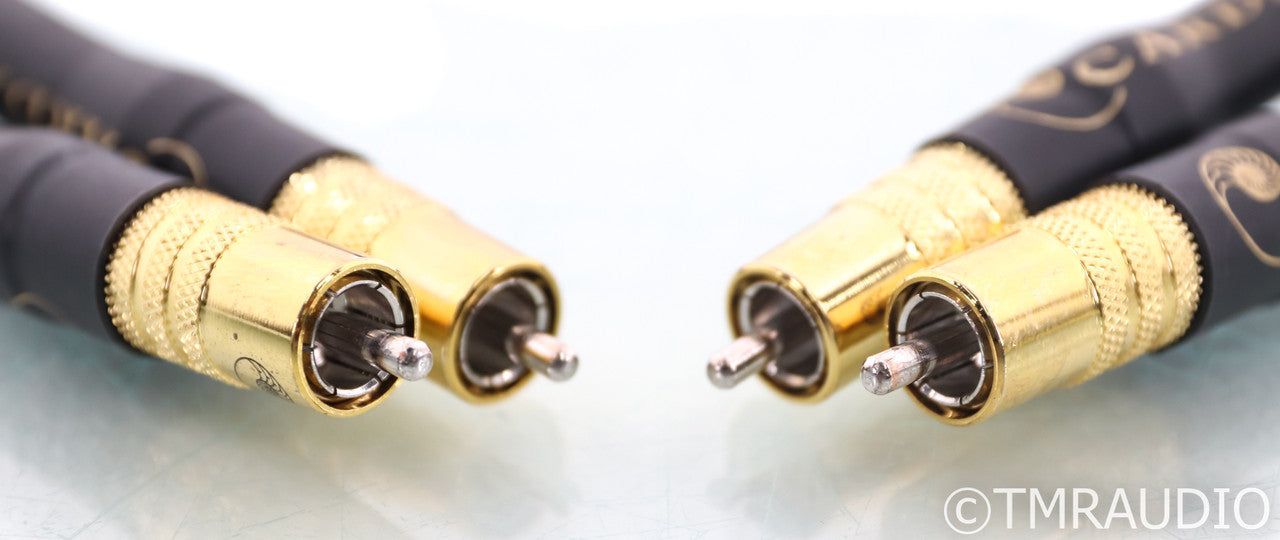 Cardas Clear RCA Cables; 1m Pair Interconnects; Rev. 1