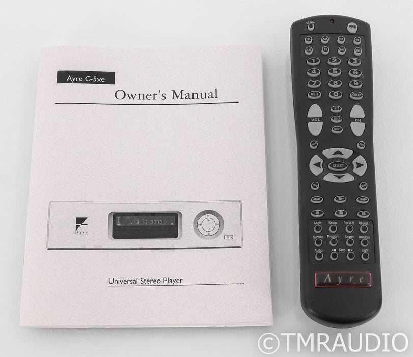 Ayre C-5xeMP SACD / CD Player; C5xeMP; Silver; Remote