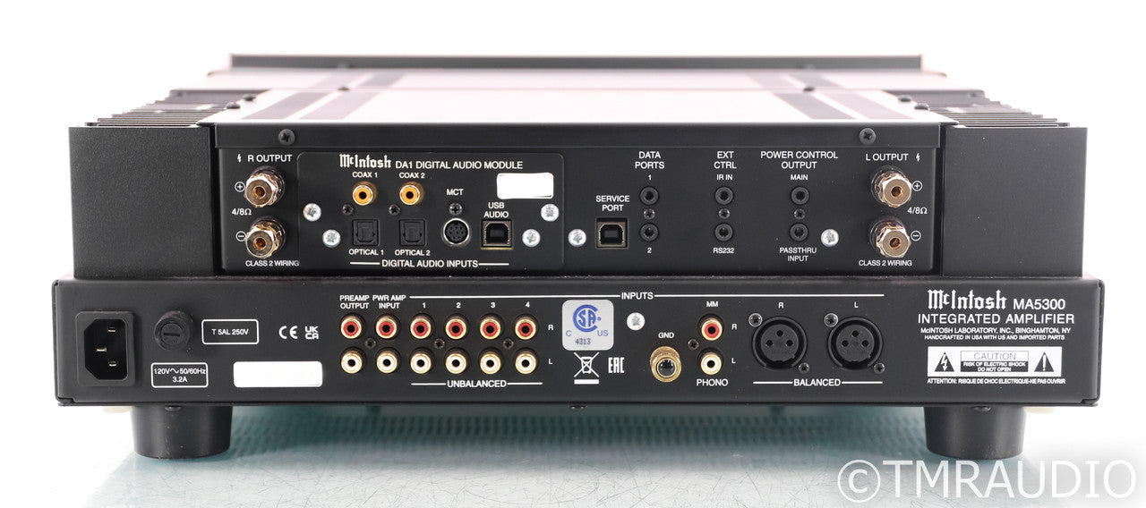 McIn tosh MA5300 Stereo Integrated Amplifier; MA-5300; Remote