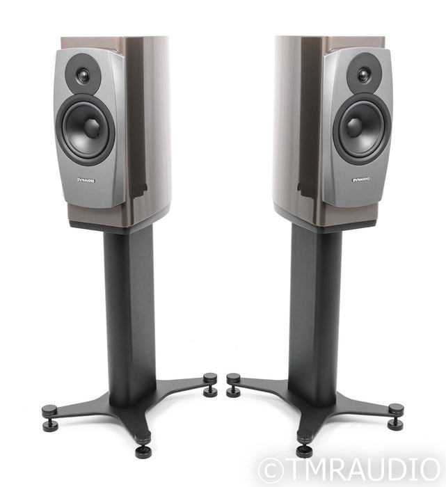 Dynaudio Confidence 20 Bookshelf Speakers w/ Stands; Smoke Grey Pair