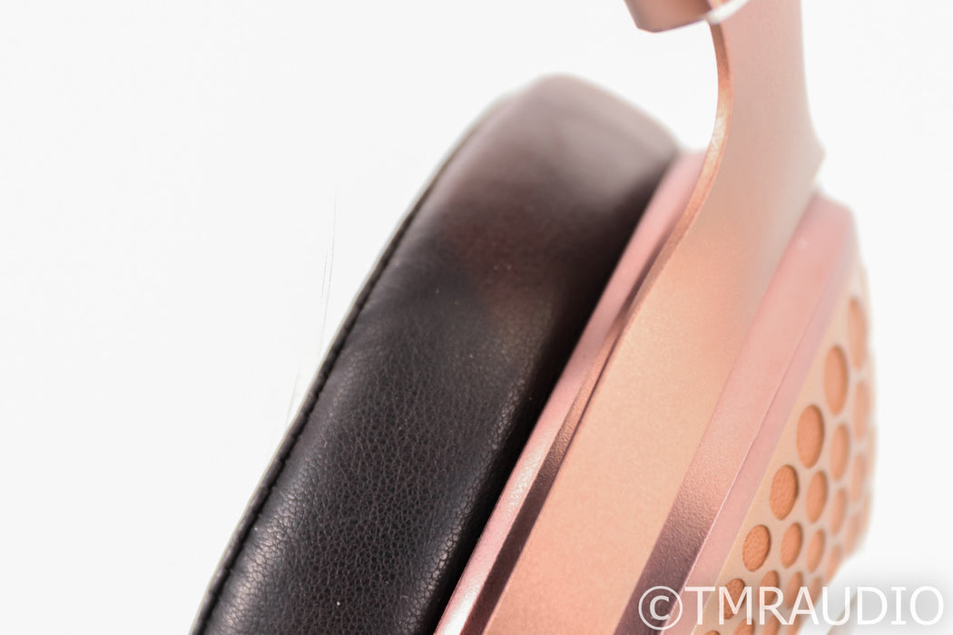 Focal Stellia Closed Back Headphones; Chocolate Leather