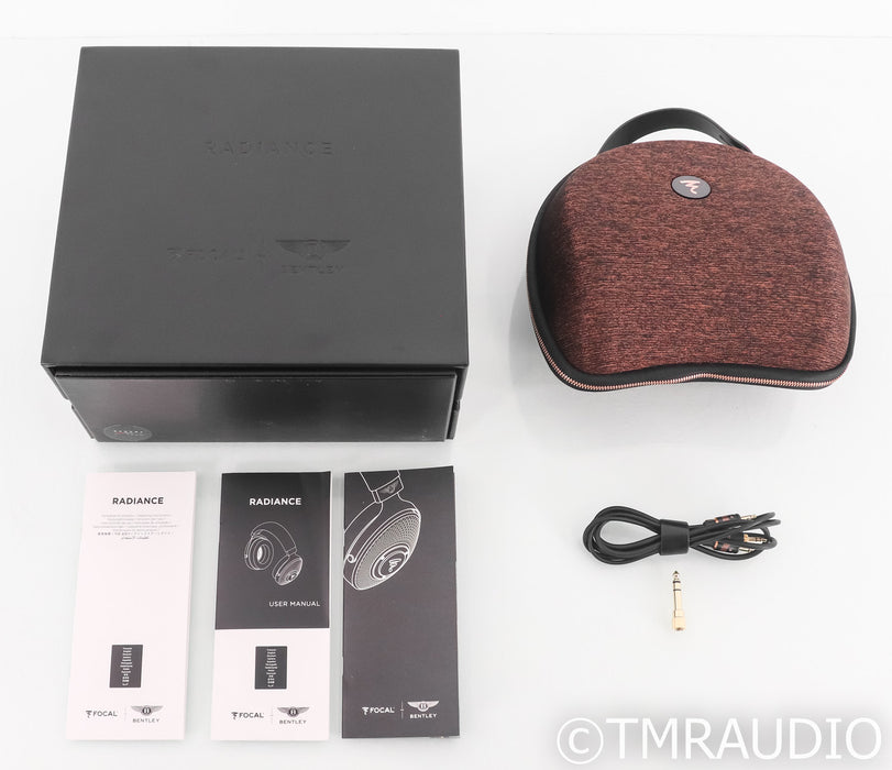 Focal Radiance Closed Back Headphones; Bentley Special Edition