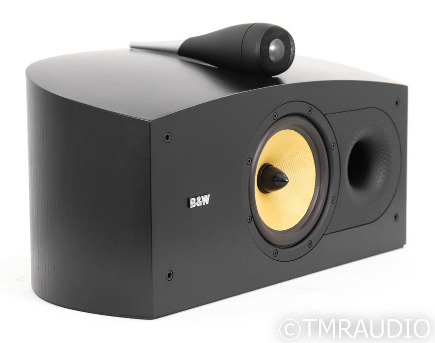 B&W Nautilus HTM2 Center Channel Speaker; HTM-2; Black Ash