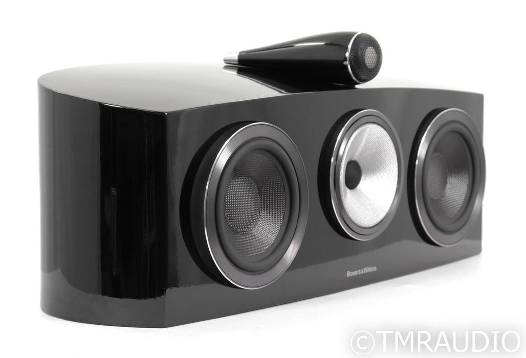 B&W HTM2 D3 Center Channel Speaker; Gloss Black; Diamond