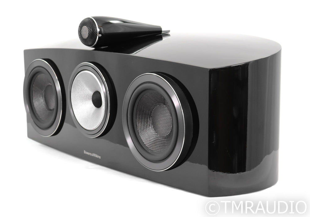 B&W HTM2 D3 Center Channel Speaker; Gloss Black; Diamond