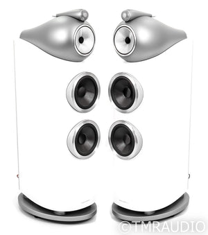 B&W 802 D3 Floorstanding Speakers; D-3; Satin White Pair