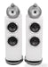 B&W 802 D3 Floorstanding Speakers; D-3; Satin White Pair