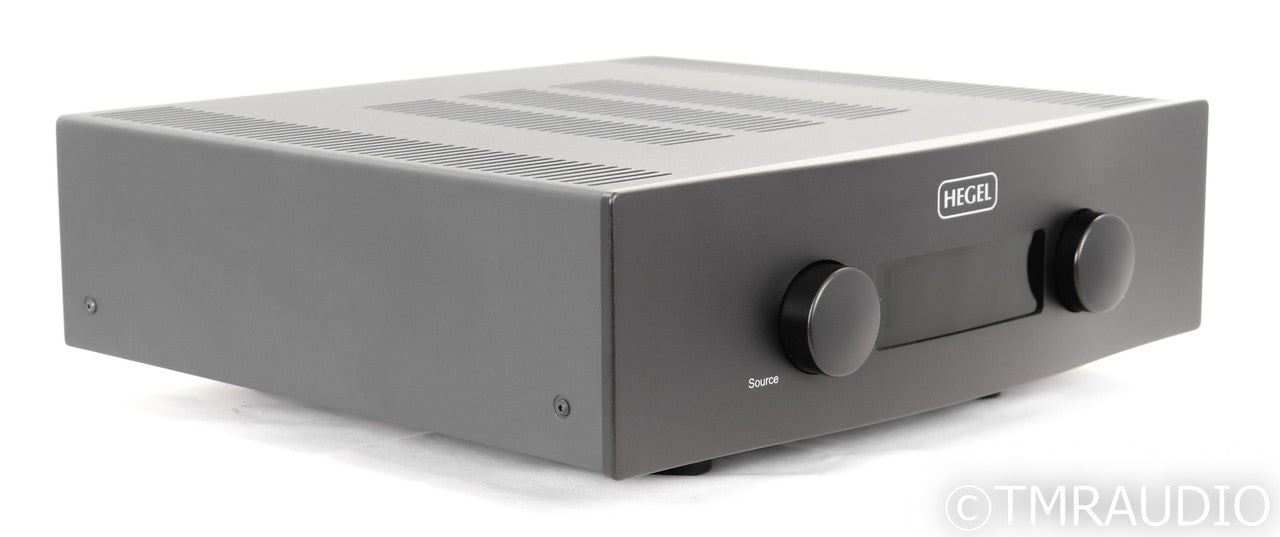 Hegel H390 Stereo Power Amplifier; Remote; Streaming; USB; Black