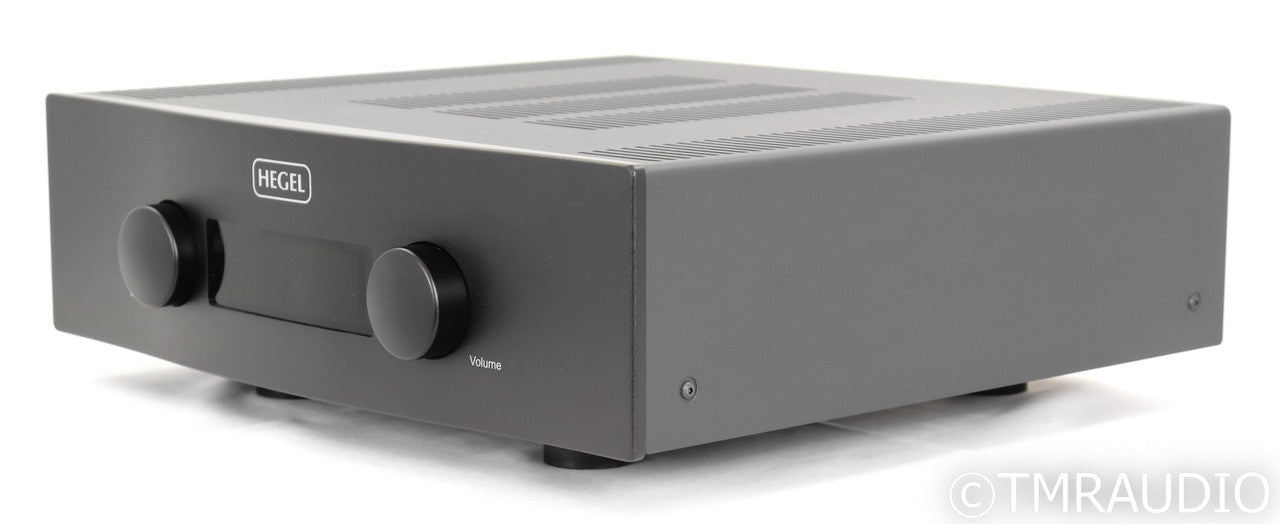 Hegel H390 Stereo Power Amplifier; Remote; Streaming; USB; Black