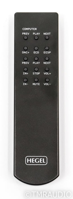 Hegel H390 Stereo Power Amplifier; Remote; Streaming; USB; Black