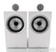 B&W 705 S2 Bookshelf Speakers; White Pair