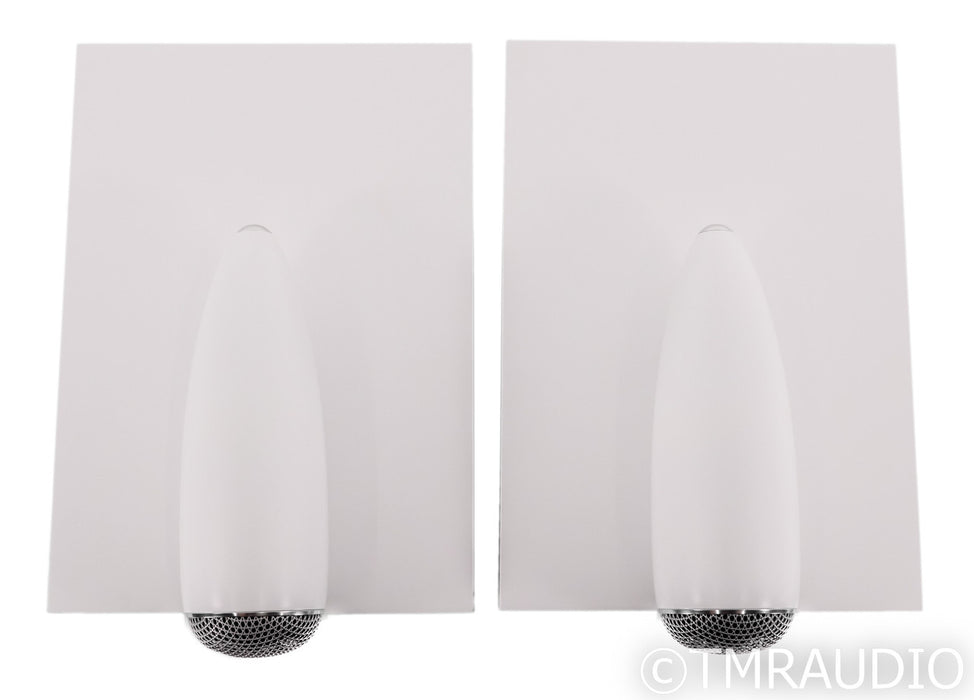 B&W 705 S2 Bookshelf Speakers; White Pair