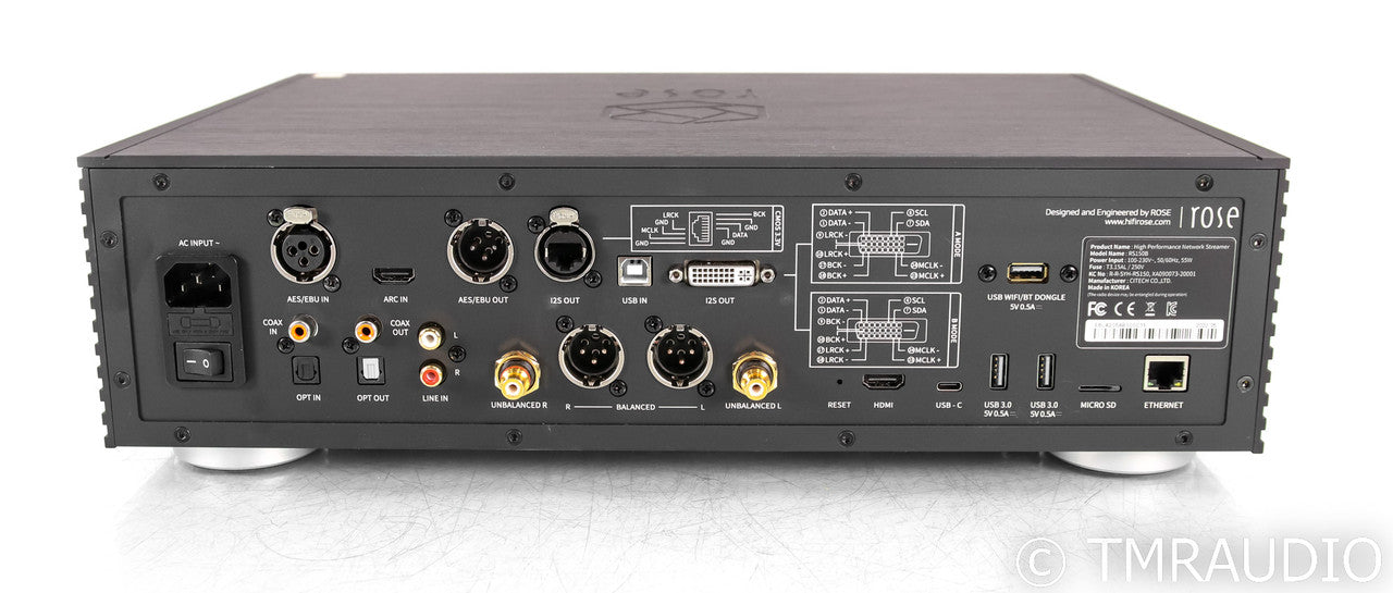 HiFi Rose RS150B Network Streamer; Remote; Roon Ready (Open Box)