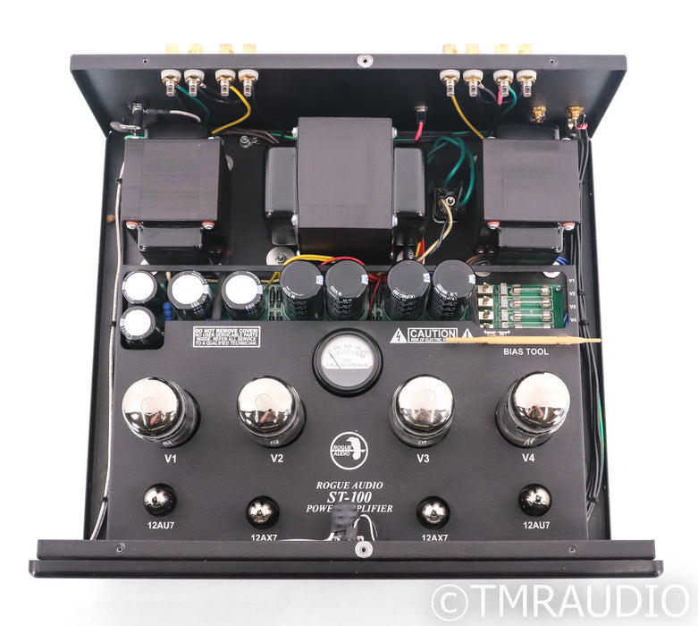 Rogue Audio ST-100 Stereo Tube Power Amplifier; ST100; Black