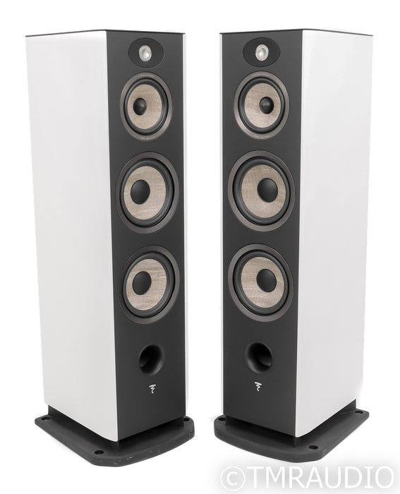 Focal Aria 948 Floorstanding Speakers; White Pair