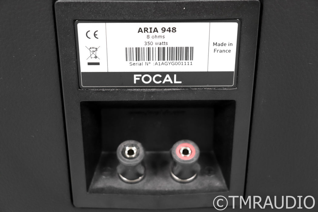 Focal Aria 948 Floorstanding Speakers; White Pair