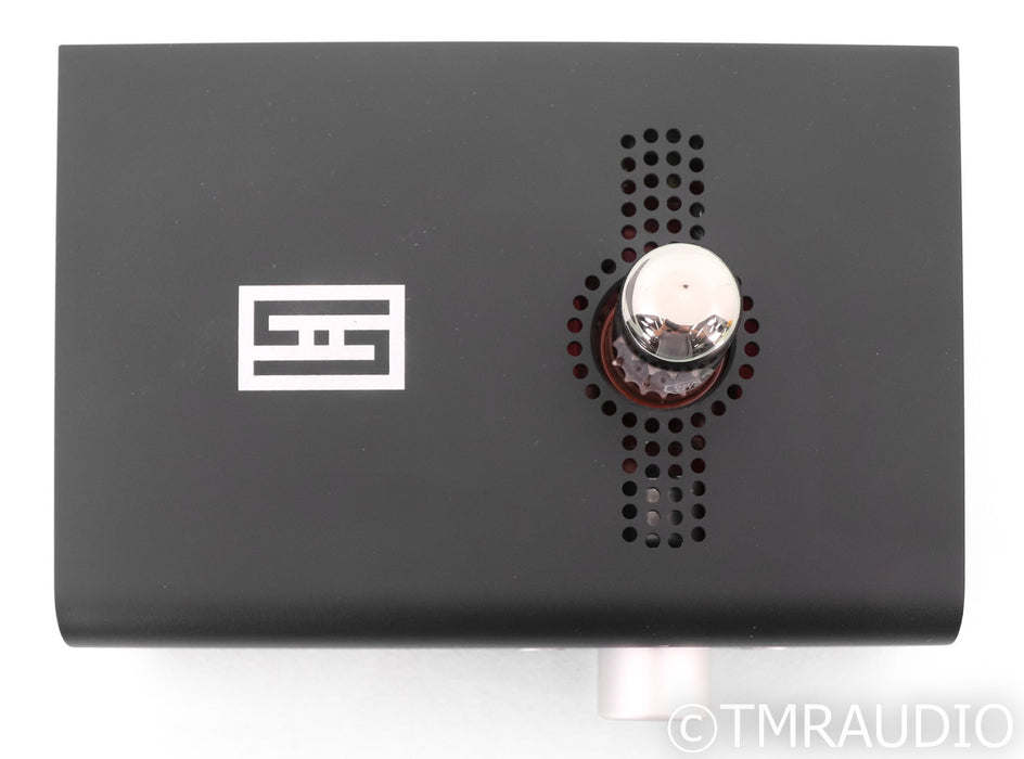 Schiit Saga+ Stereo Tube Hybrid Preamplifier; Black; Remote