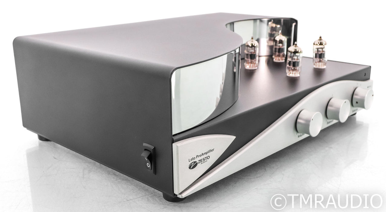 Zesto Audio Leto Stereo Tube Preamplifier; Remote