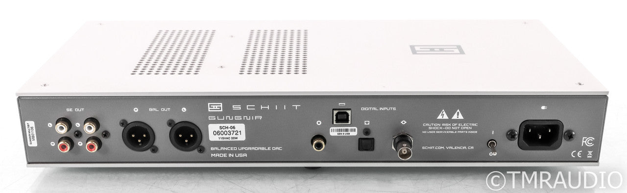 Schiit Gungnir DAC; D/A Converter; Silver; Gen 5 USB