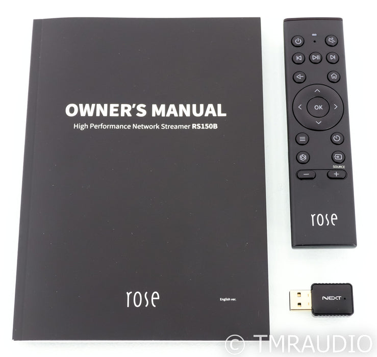 HiFi Rose RS150B Reference HiFi Network Streamer; Black (Open Box)