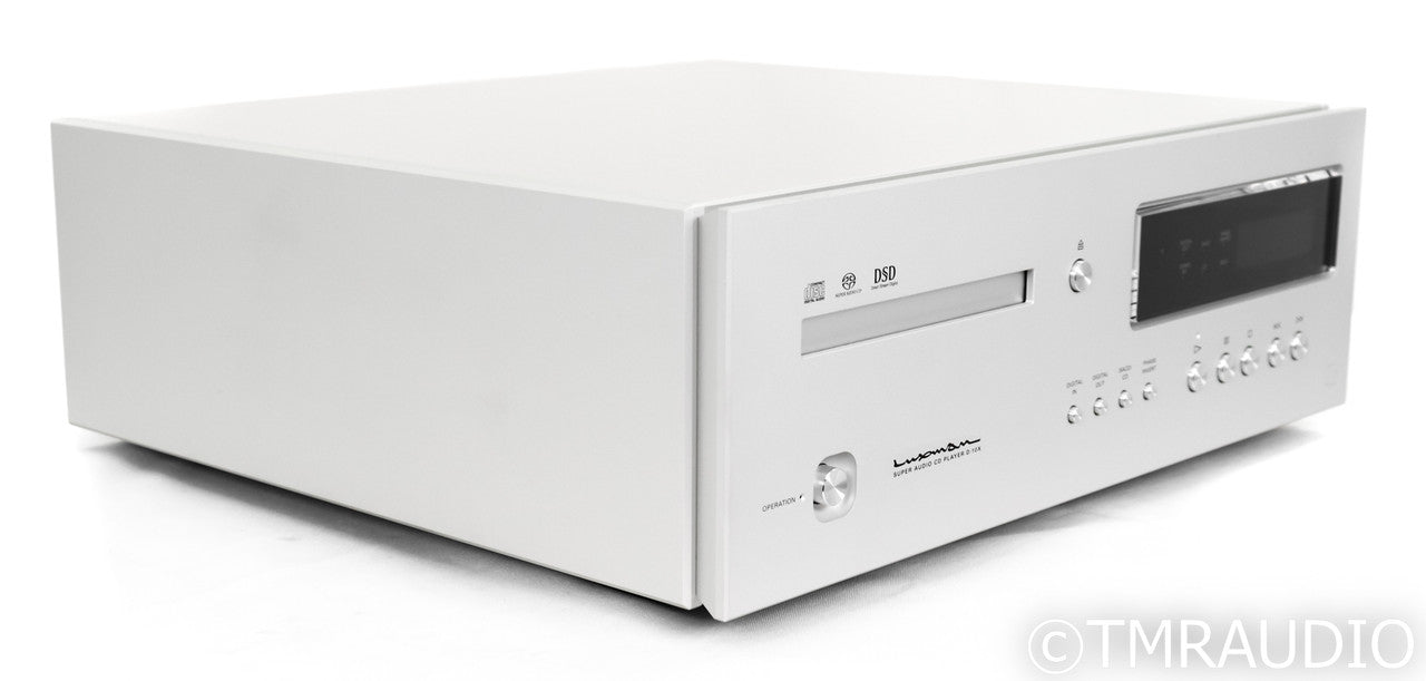 Luxman D-10x DAC / CD / SACD Player; D10X; Remote; Silver