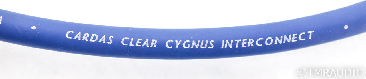 Cardas Clear Cygnus XLR Cables; 1m Pair Balanced Interconnects; Upgraded XLR