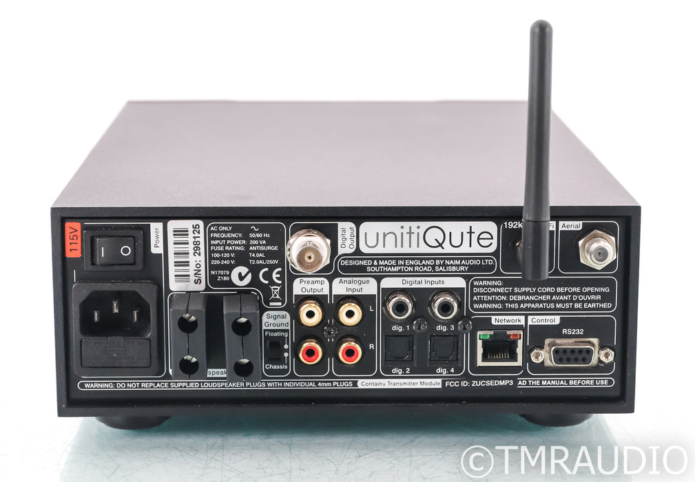 Naim Unitiqute Stereo Integrated Streaming Amplifier; Remote; DAC; Airplay