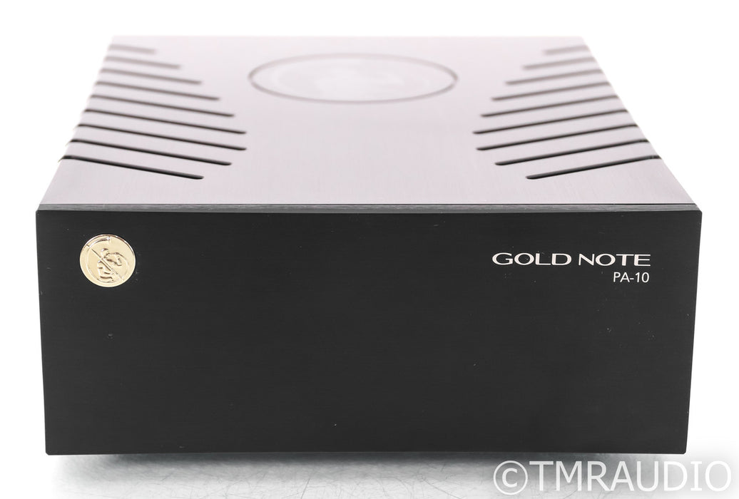 Gold Note PA-10 Stereo Power Amplifier; PA10; Black