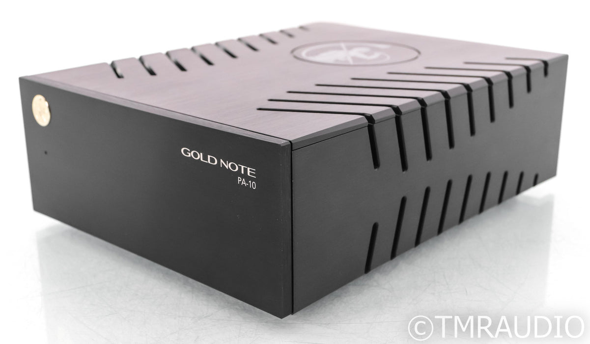 Gold Note PA-10 Stereo Power Amplifier; PA10; Black