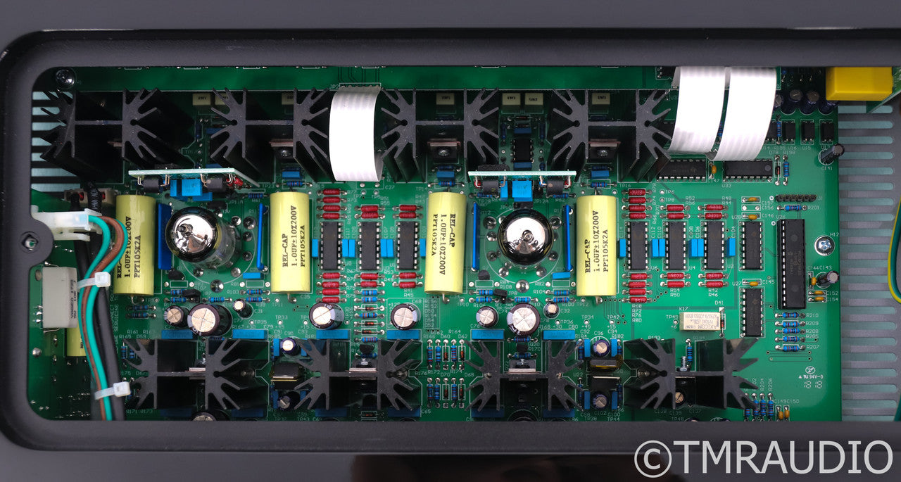 PS Audio BHK Signature Stereo Tube Preamplifier; Remote; Silver (Used)