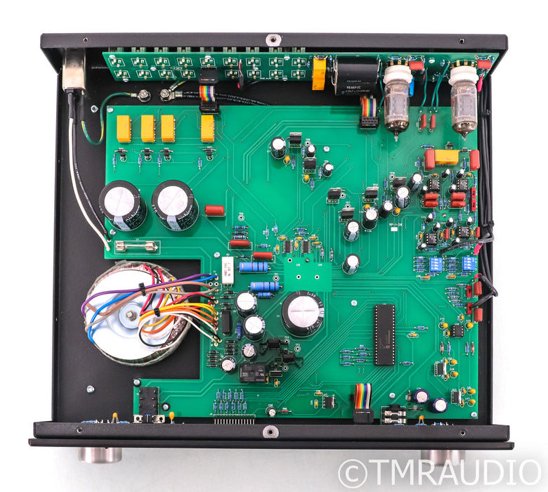 Rogue Audio RP-1 Stereo Tube Preamplifier; Remote; MM Phono; Black; RP1