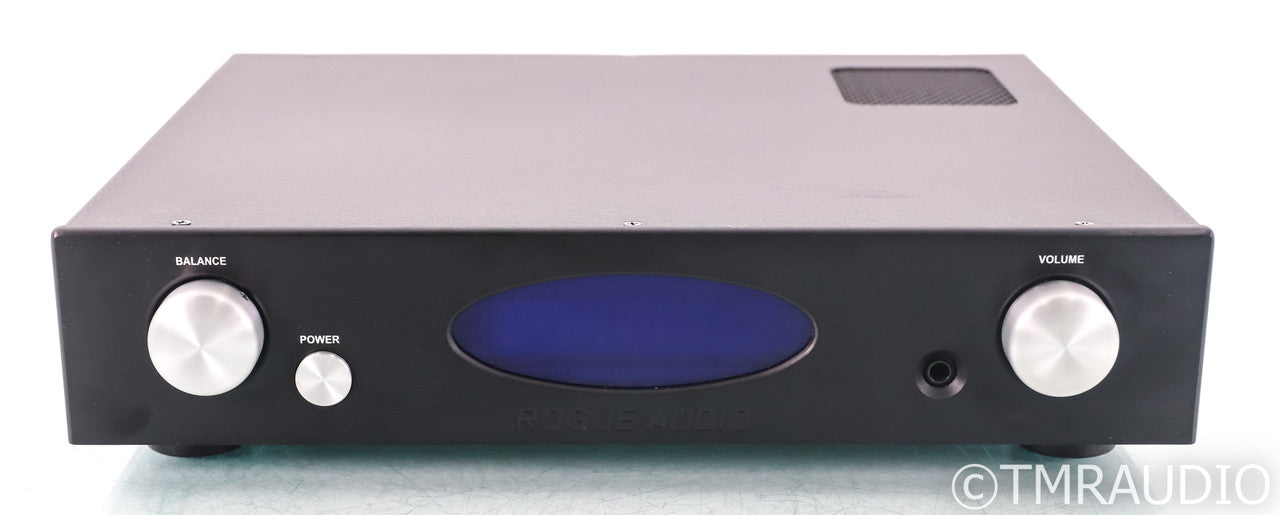 Rogue Audio RP-1 Stereo Tube Preamplifier; Remote; MM Phono; Black; RP1