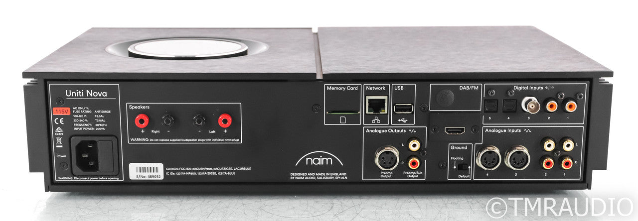 Naim Uniti Nova Wireless Streaming Integrated Amplifier; Remote
