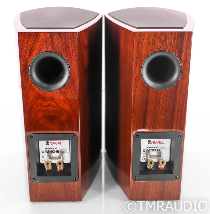 Revel Performa3 M106 Bookshelf Speakers; Walnut Pair