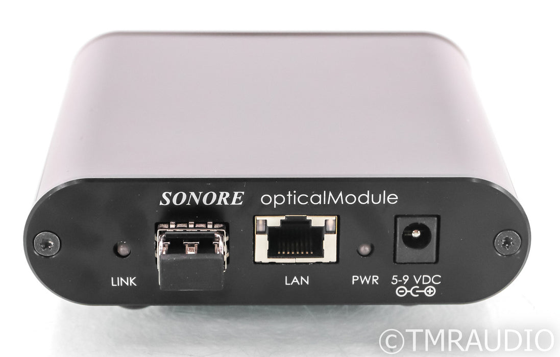 Sonore opticalModule Deluxe Fiber Media Converter; FMC; D/D Converter; SGC LPS