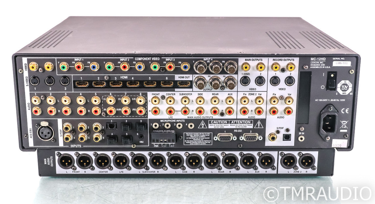Lexicon MC-12HD 5.1 Channel Home Theater Processor; (No Remote)
