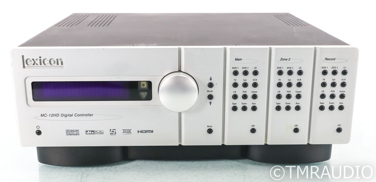 Lexicon MC-12HD 5.1 Channel Home Theater Processor; (No Remote)