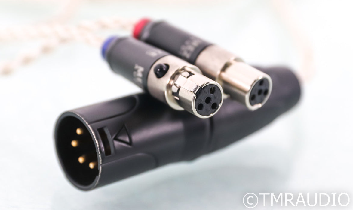 Meze Silver PCUHD 4 Pin XLR Cable; 8.2ft; Empyrean; Elite
